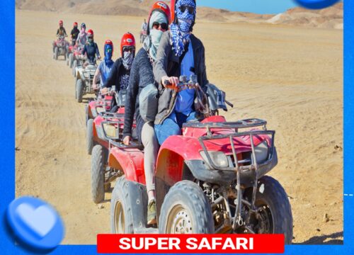 Super Safari (Quad, Jeep, Camel and Buggy Safari with BBQ Dinner)