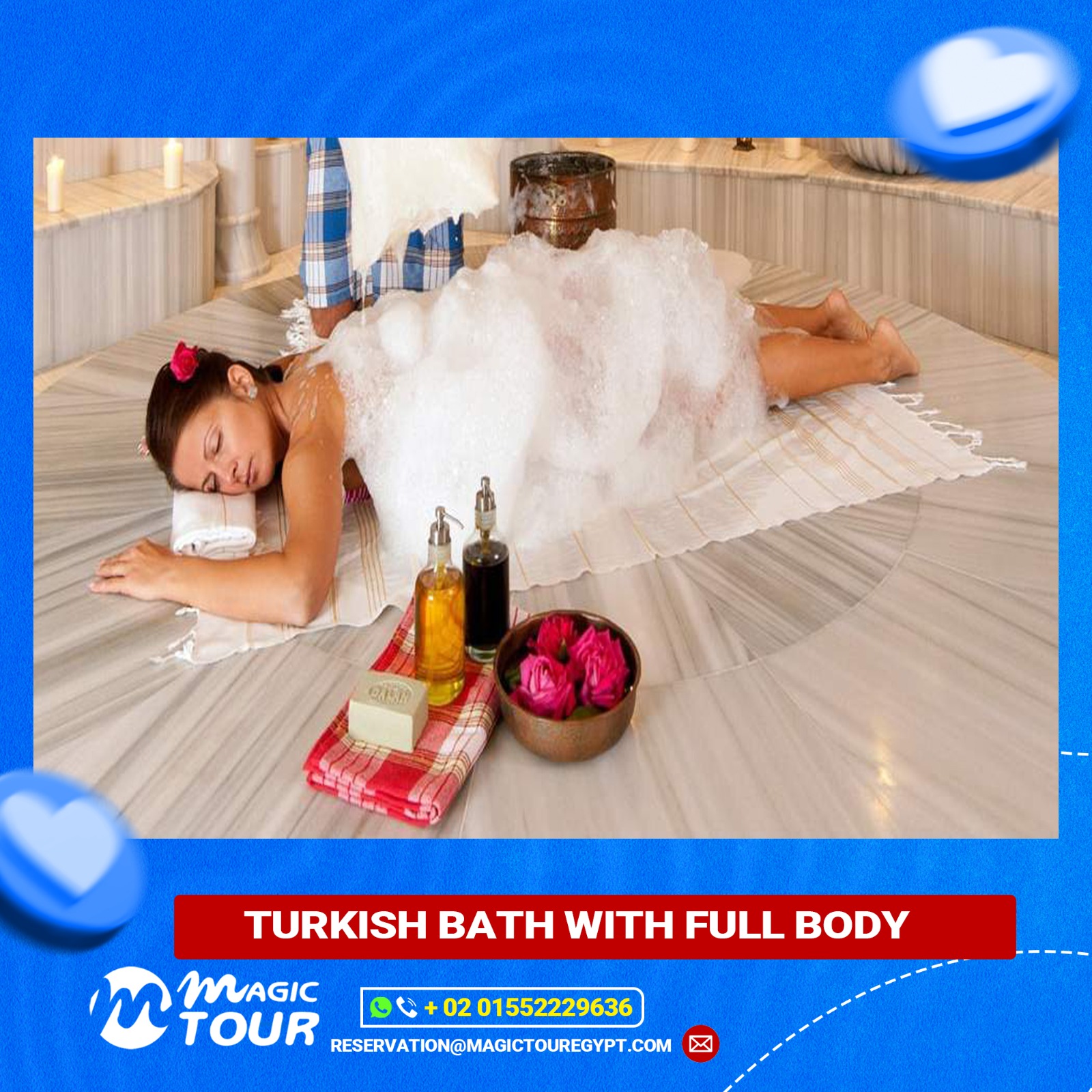 Turkish Bath with Full Body massage