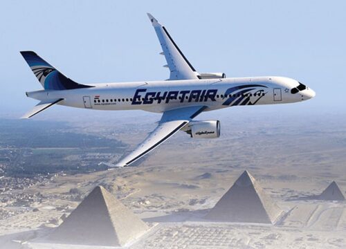 Cairo Pyramids by plane From Hurghada