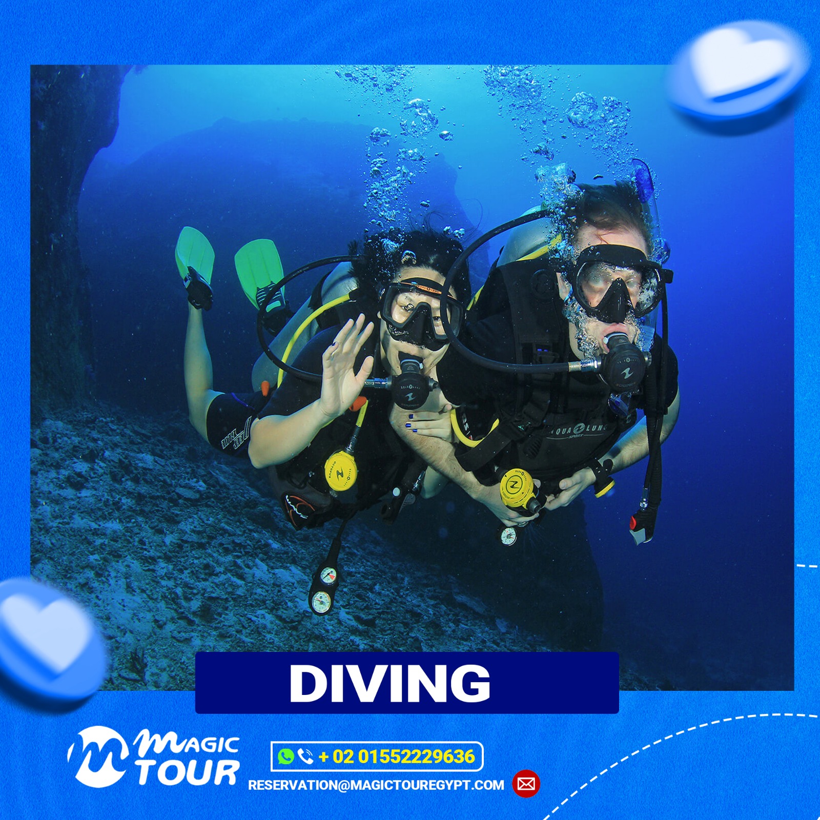 Full Day Diving Trip in Hurghada (Explore Red Sea secret)