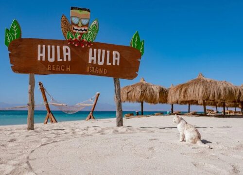 Hula Hula Island Sea Trip with Water Sports HURGHADA